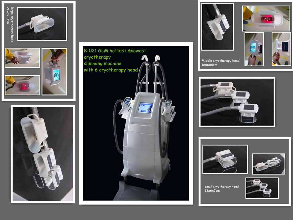 Quality 3 Touch Screen Cryo Handles Body Sculpting Machine Cryotherapy Cryolipolysis for sale