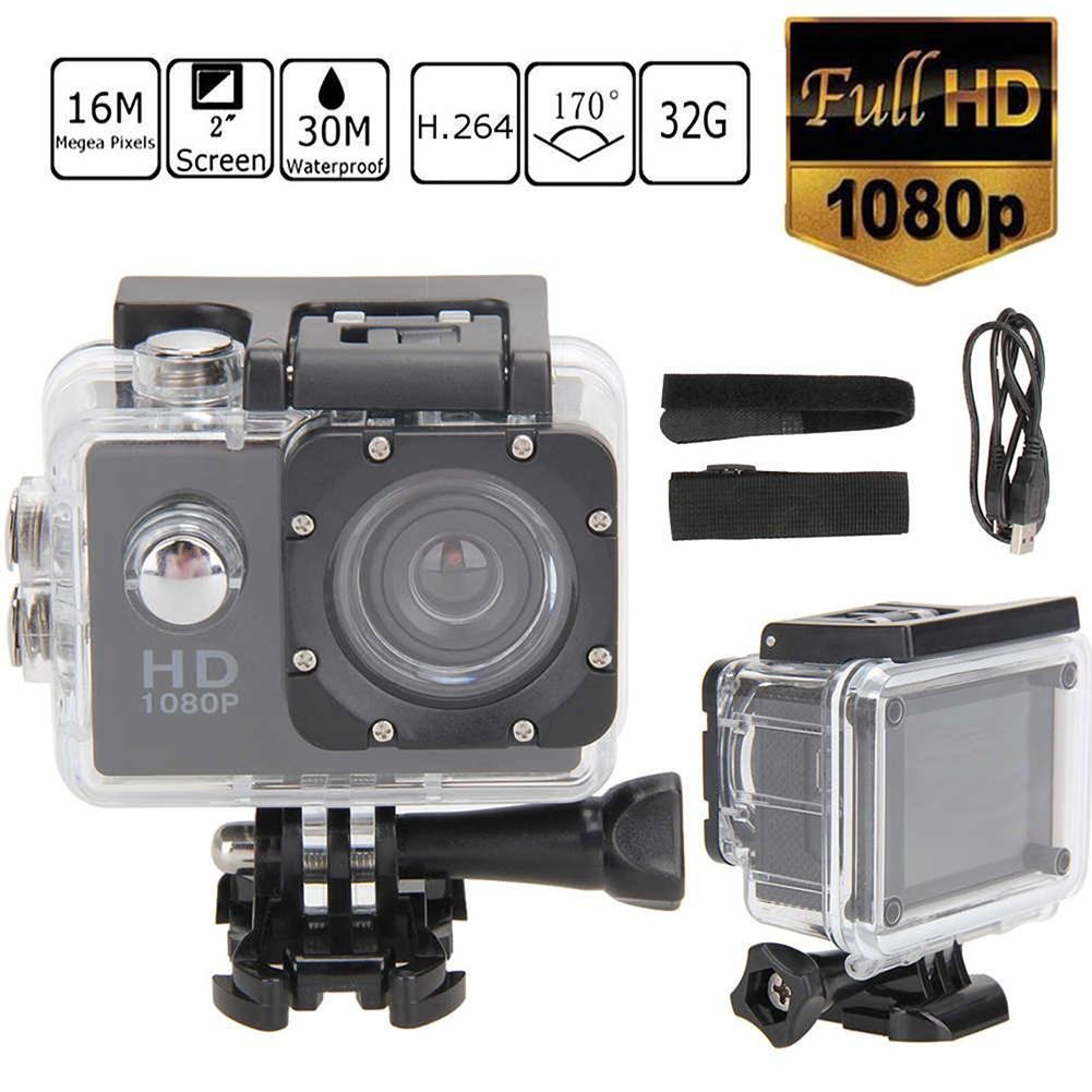 Quality High Quality Full HD 1080P Waterproof Action Camera 2.0 Inch Camcorder Sports Video Camera DV Go Pro for sale