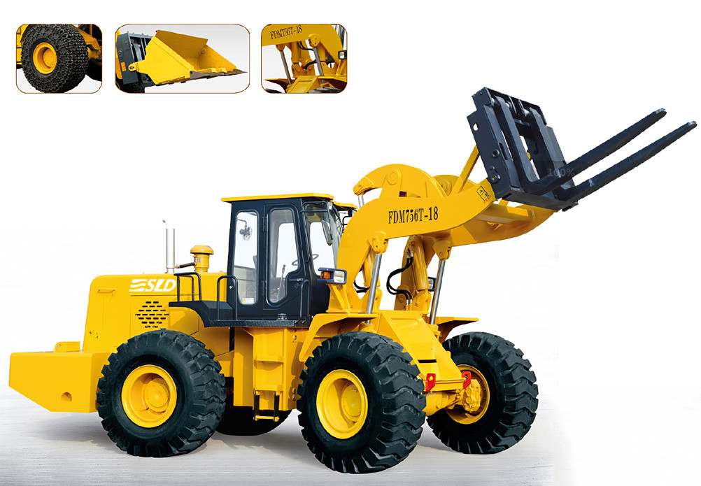 Quality 3430mm stone forklift for sale