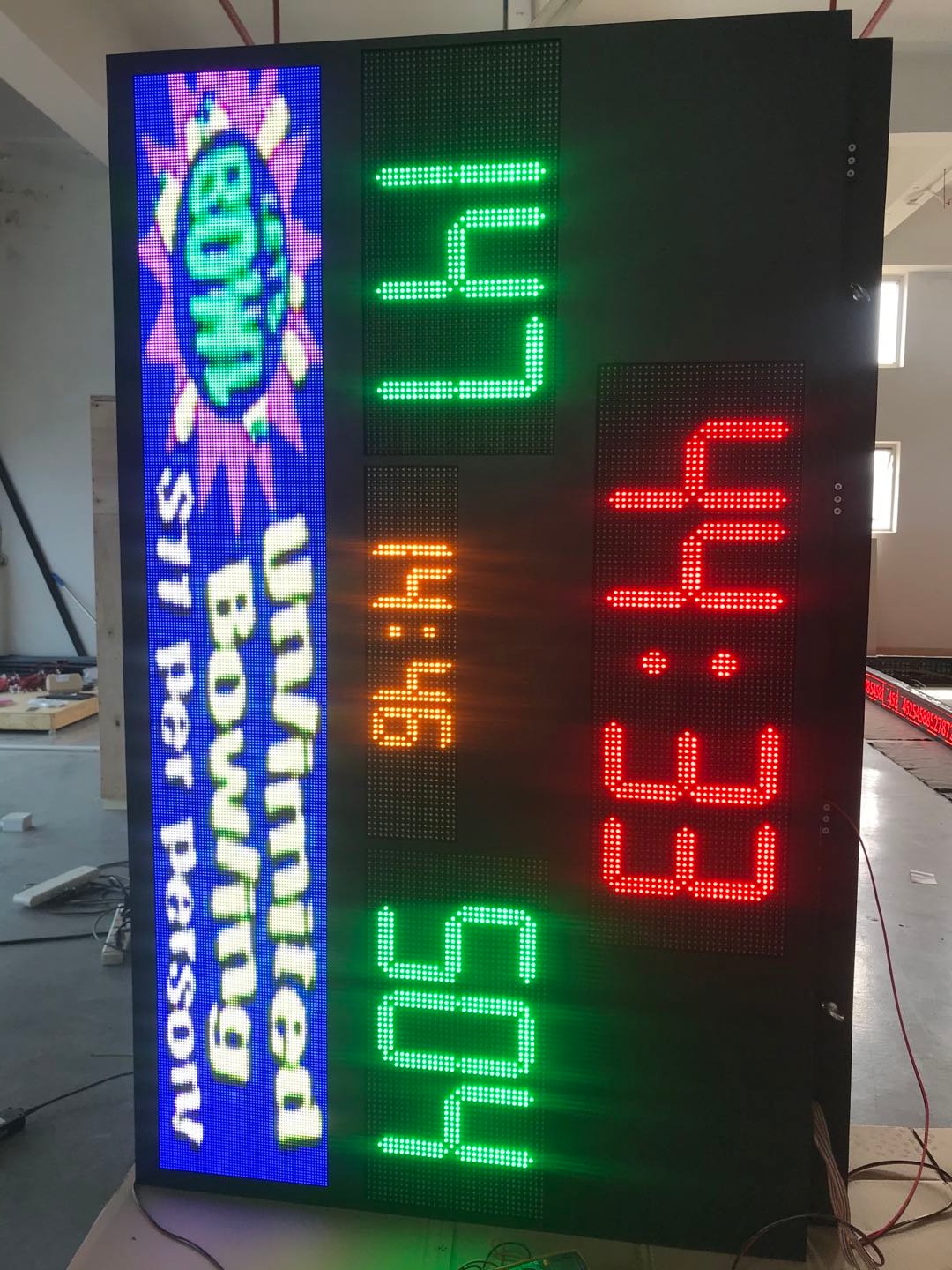 Waterproof P5 RGB LED Score Board With RF Control