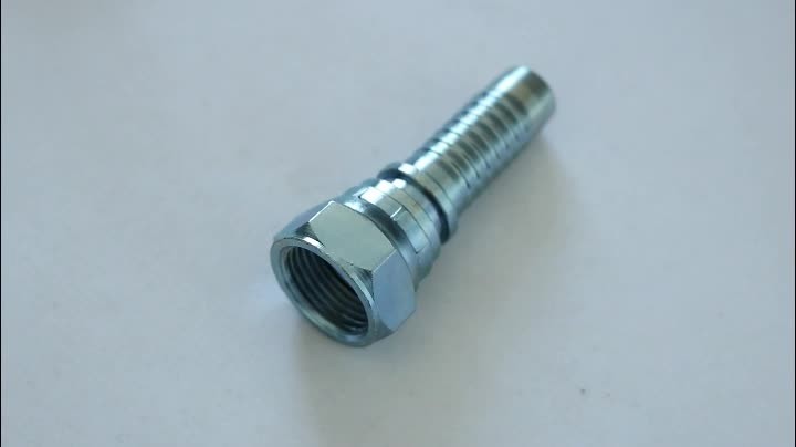 Quality Swivel nut JIC UNF Hydraulics Hose Fittings thread74 degree Female Hex 26711D for sale