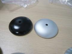 Quality Anodised Surface LED Lamp Cover Aluminum Spinning Parts for sale