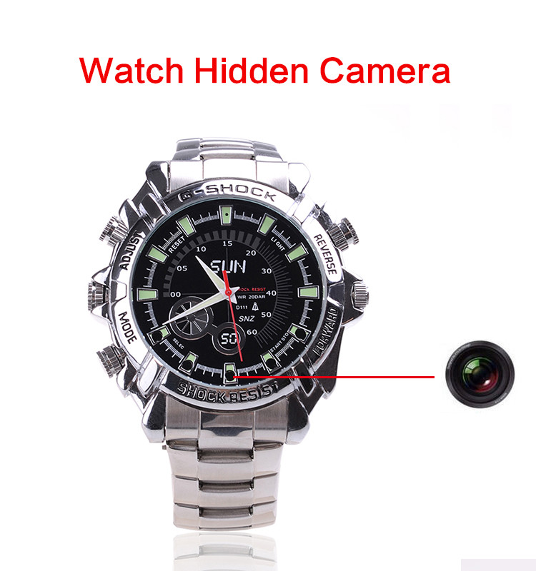 Quality Wholesales High Quality Smart Wrist IR Night Vision HD 1080P Audio Video Recorder Spy Hidden Camera Watch Made In China for sale
