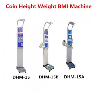 Quality Coin Operated Body Weight Height Scale , Professional Medical Grade Weight Scale for sale
