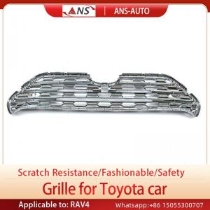 Quality High Gloss Silver Anti Scratch Car Front Grills For Toyota Rav4 for sale