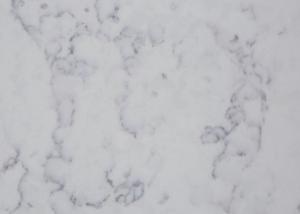 Quality High Hardness Colorful Quartz Stone Countertop White Carrara Quartz Anti Faded for sale