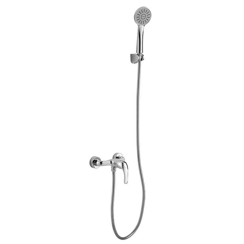 Buy cheap Wall Mounted Handshower Bathroom Hot Cold Water Mixer Shower Sanitary Ware China Factory from wholesalers