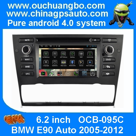 Quality Ouchuangbo Android 4.0 Multimedia Kit BMW E90 Auto 2005-2012 Car Radio GPS Sat Navi S150 Platform OCB-095C for sale