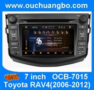 Quality Car wholesaler dvd gps for Toyota RAV4 (2006-2012) with VCD TV Steering wheel control car auto stereo radio OCB-7015 for sale