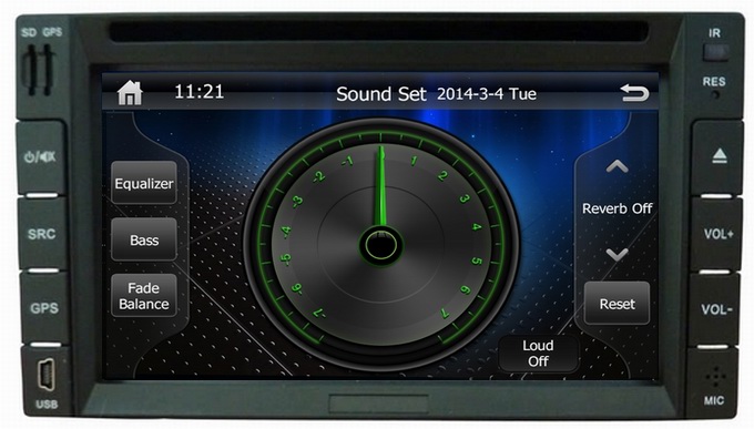 Quality Ouchuangbo Universal Car DVD GPS navigation iPod USB Touch Screen Bluetooth OCB-6212 for sale