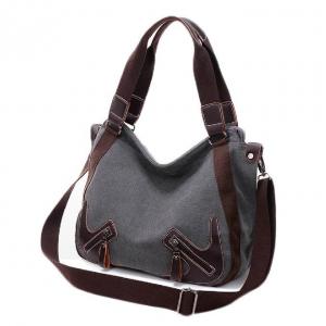 Quality 32x15x28cm Ladies Canvas Tote Bags for sale