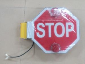 Quality School bus stop sign board Waterproof up to IP56 Built-in Buzzer for sale