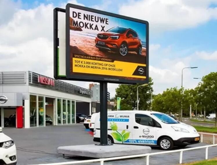Quality 1600Hz Outdoor Advertising LED Displays , P10 Large Advertising Billboard for sale