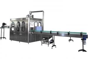 Quality 6000BPH Bottled Water Filling Line , Stainless Steel 3 In 1 Water Filling Machine for sale