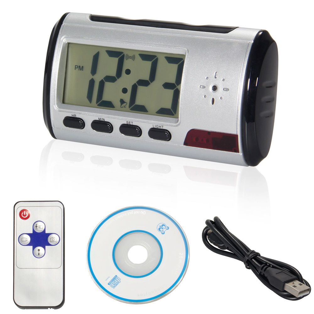 Quality 1080P Mini Wireless Indoor Security Spy Camera DVR Radio Alarm Clock Micro Hidden Nanny Cam Motion Detection DV Camcorde for sale
