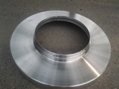 Buy cheap 0.8mm Thickness Aluminum Metal Spinning Process Half Circular Lampshade from wholesalers