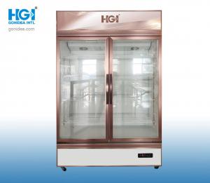 Quality Big Capacity 880L Upright Showcase Cooler Soda Vertical Display Freezer CB for sale