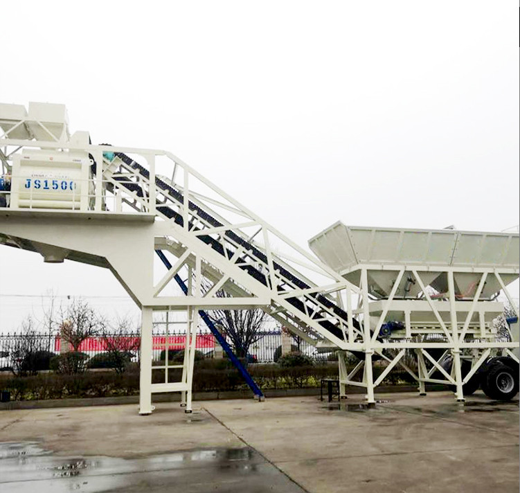 Buy cheap XDEM Mobile Concrete Mixing Station YHZS75 Batching Plant 86KW from wholesalers