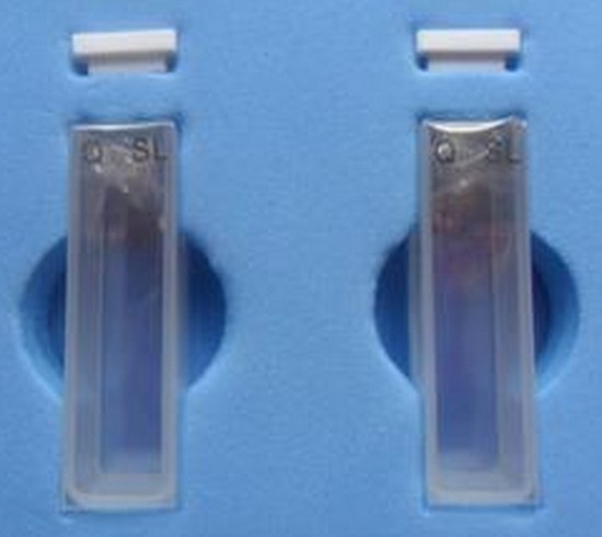 high quality quartz glass optical cuvette lab using spectrophotometer