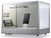 Quality Advertising Transparent LCD Display Box For Casino / Airport 1680 * 1050 Resolution for sale