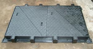 Quality manhole  cover  1370mmX835mm for sale