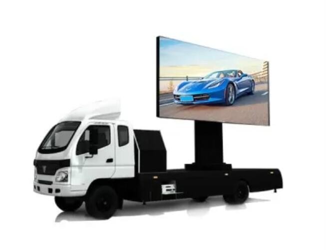Quality P6 Mobile LED Truck Advertising 27777 Dots / Sqm Lightweight for sale