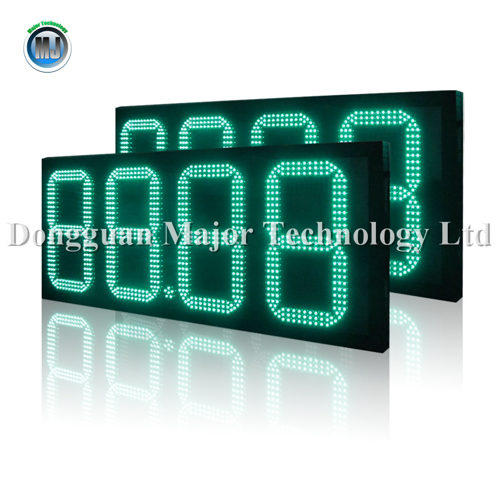 Quality 16inch Digfi Outdoor Remote Control Petrol LED Price Changer 7 Segment Led Display for sale