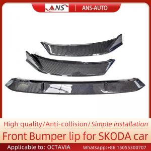 Quality Clear Texture Skoda Octavia Front Lip Spoiler Wear Resistant for sale