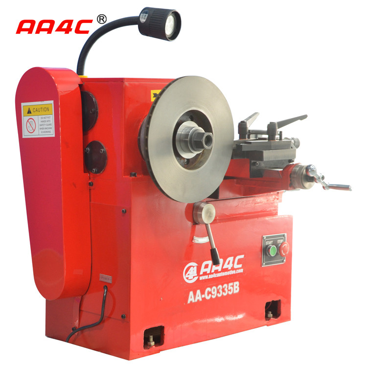 Quality AA4C Brake Dics Lathe Machine Disc Rectifier Disc Grinder With Dual Cutter  AA-C9335B for sale