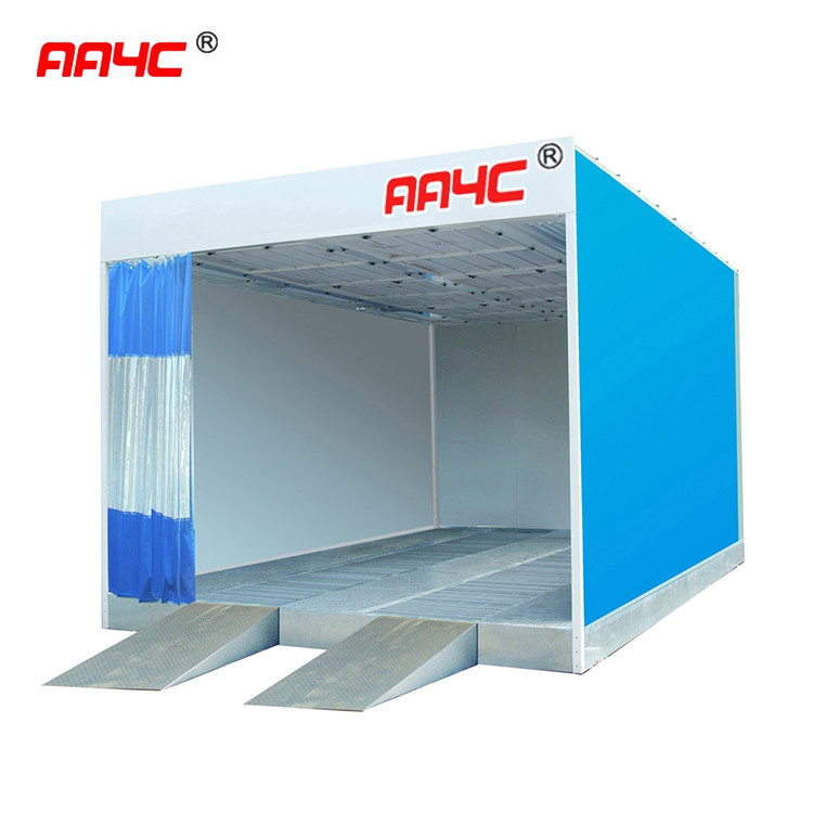 Quality Powder Vehicle Spray Booth Car Vehicle Spray Booth Portable Paint Prep Station 3M for sale
