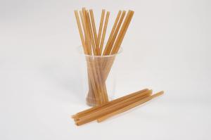 Quality Beverage Stores 8 Inch Biodegradable Straws Plastic With Bagasse for sale