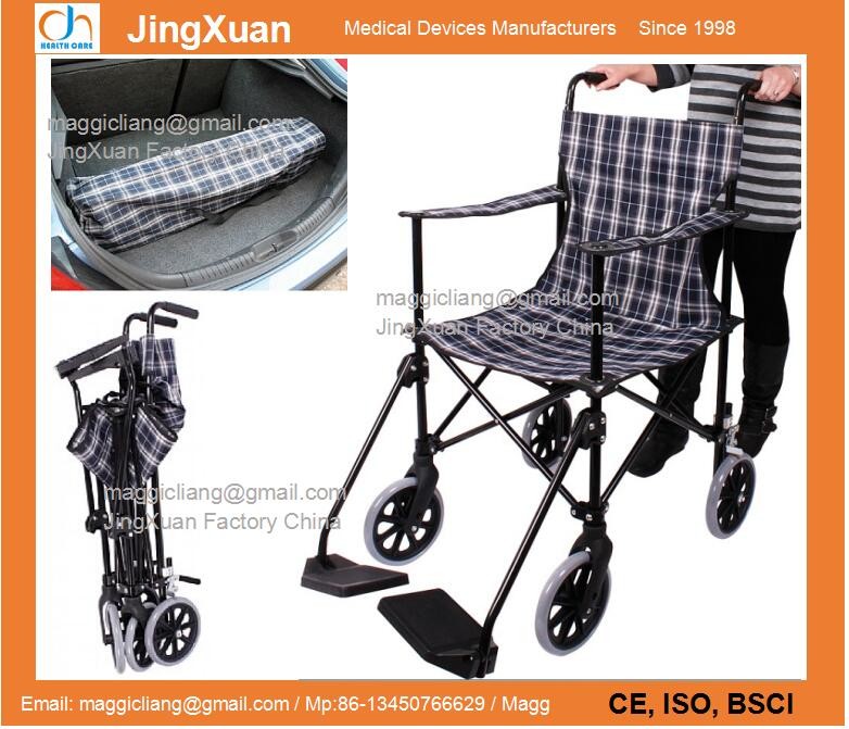 Quality RE131 Lightweight Folding Transport Chair, Wheelchair, Transport Chair for sale