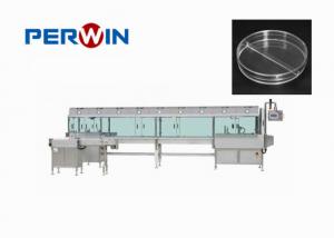 Quality Automated Petri Dish Filling Machine Agar Plate Pourer For Indian / Twin Plates for sale