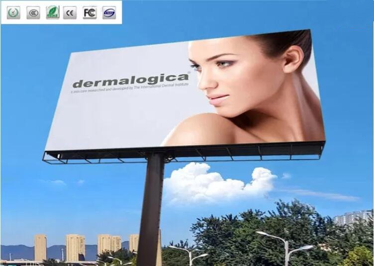 Quality P10mm Outdoor Advertising LED Displays High Resolution 320x160mm For Banks for sale