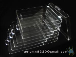 Quality BO (114) clear acrylic jersey display case for sale