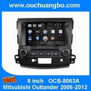 Quality Ouchuangbo HD Video Car Multimedia Kit for Mitsubishi Outlander 2006-2012 GPS System DVD USB iPod Audio OCB-8063A for sale