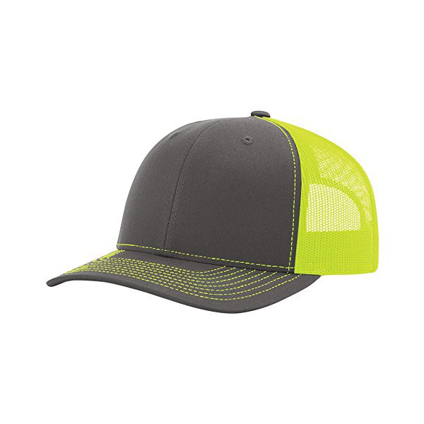 Quality Blank Richardson 112 Trucker Mesh Back Flat Brim Snapback Hats for sale