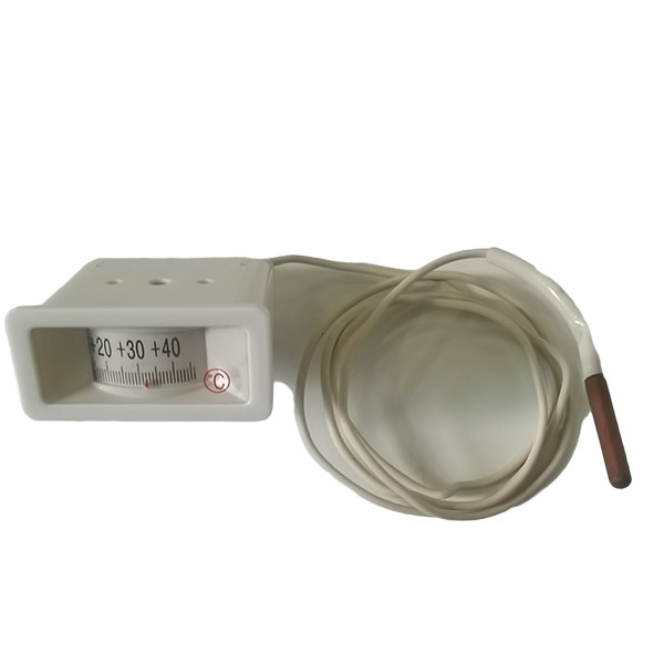 Quality Plastic Lens Capillary Tube 62mmx28mm 40C Rectangle Capillary Temperature Gauge for sale
