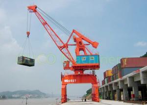 Quality High Durability Port Harbour Crane , 40T Lattice Boom Crane Small Footprint for sale