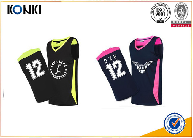 Quality Mesh Fabric Custom Sports Apparel Basketball Uniform For Adults Womens / Men for sale