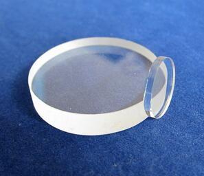 Quality JGS2 round transparent quartz glass Optical quartz disc for solar silica window for sale