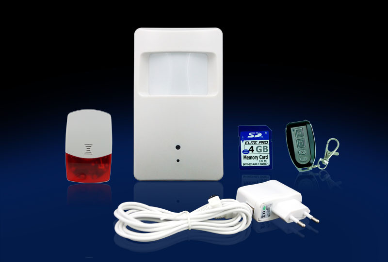 Quality Wireless Remote DVR Motion Sensor Alarms For Home / Office / Hotel / Marketplace for sale