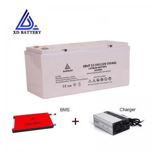 Quality Lifepo4 12v Lithium Ion Battery 300ah For Alarm Apparatus 9000 Cycle Life  XDLP12-300 for sale