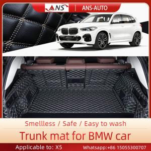 Quality PVC Car Leather Mat , Anti Slip Trunk Floor Mat For BMW X5 2019-2021 for sale