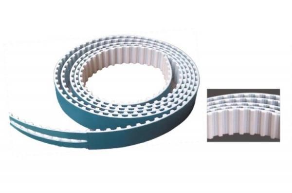Buy PU Welded Synchronous Timing Belt High Tensile Strength With Low Elongation at wholesale prices