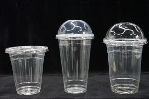 Quality 32oz 185mm Biodegradable PLA Cups , 100% PLA Salad Bowl for sale