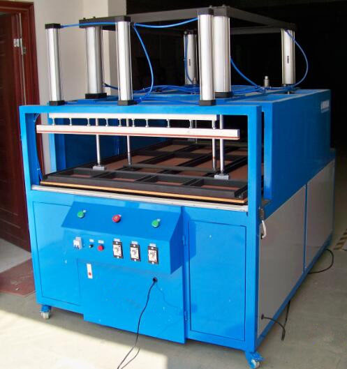 Quality Commercial Vacuum Pillow Packing Machine , Movable Foam Packing Machine for sale