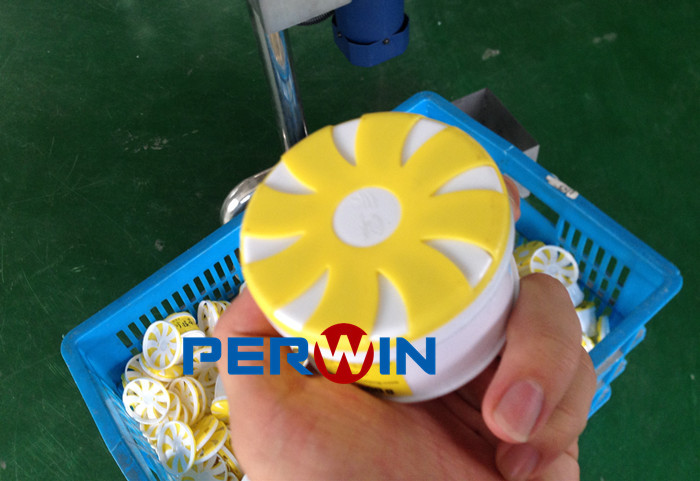 Quality PERWIN  Solid Air Freshener Filling Line And Capping Optional Pump Method for sale