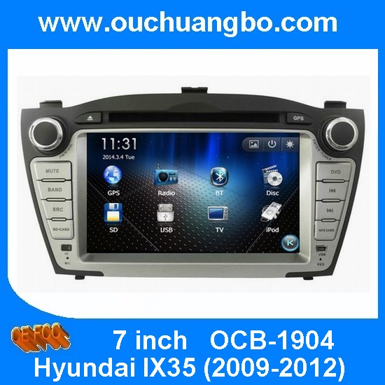 Quality Ouchuangbo Auto Radio DVD GPS Navigation Stereo Audio Hyundai IX35 2009-2012 Lesotho map for sale