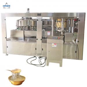 Quality Bowl type automatic cubilose liquid filling sealing machine small canning machine for sale